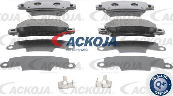 ACKOJA A70-0035 - Тормозные колодки, дисковые, комплект autospares.lv