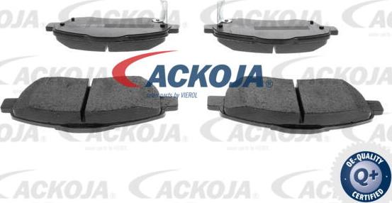 ACKOJA A70-0030 - Тормозные колодки, дисковые, комплект autospares.lv