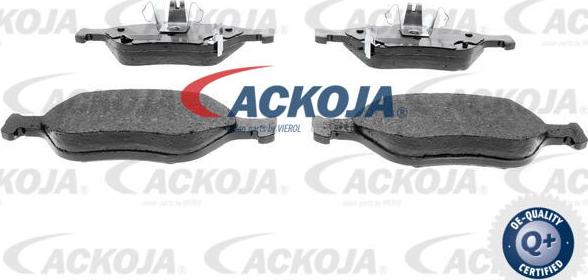 ACKOJA A70-0037 - Тормозные колодки, дисковые, комплект autospares.lv