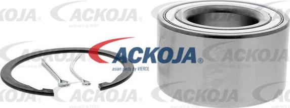 ACKOJA A70-0133 - Подшипник ступицы колеса, комплект autospares.lv