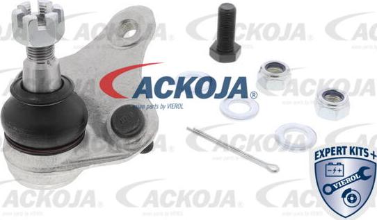 ACKOJA A70-1141 - Шаровая опора, несущий / направляющий шарнир autospares.lv