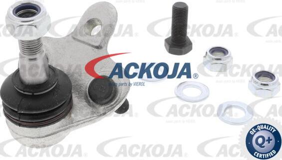 ACKOJA A70-1138 - Шаровая опора, несущий / направляющий шарнир autospares.lv