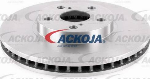 ACKOJA A70-80007 - Тормозной диск autospares.lv