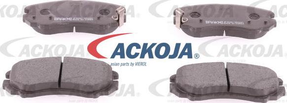 ACKOJAP A52-2108 - Тормозные колодки, дисковые, комплект autospares.lv