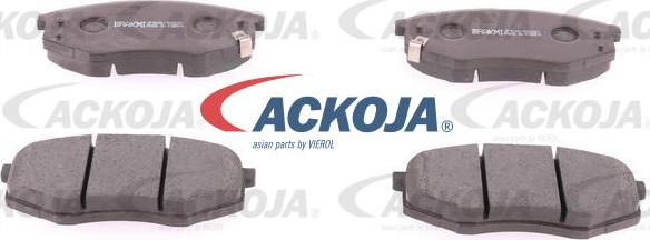 ACKOJAP A52-2118 - Тормозные колодки, дисковые, комплект autospares.lv