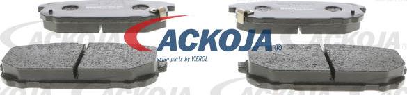 ACKOJAP A52-2120 - Тормозные колодки, дисковые, комплект autospares.lv