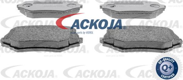 ACKOJAP A64-0018 - Тормозные колодки, дисковые, комплект autospares.lv