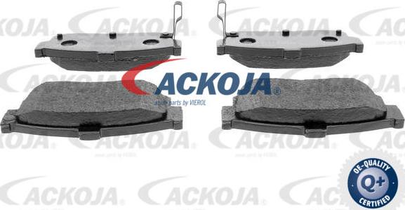 ACKOJAP A38-0052 - Тормозные колодки, дисковые, комплект autospares.lv