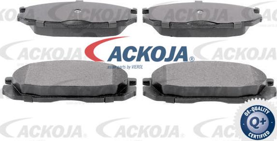 ACKOJAP A38-0031 - Тормозные колодки, дисковые, комплект autospares.lv