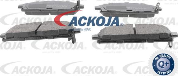 ACKOJAP A38-0147 - Тормозные колодки, дисковые, комплект autospares.lv