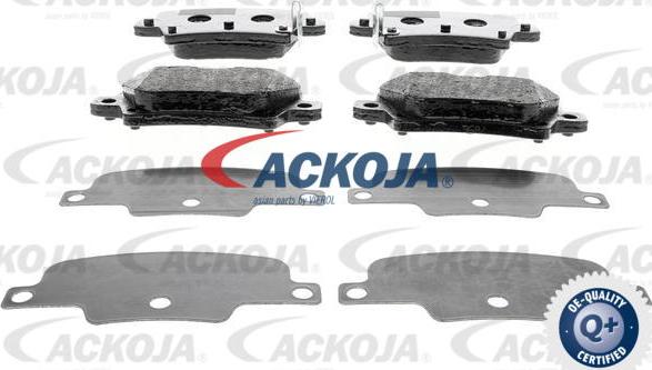 ACKOJAP A26-0090 - Тормозные колодки, дисковые, комплект autospares.lv