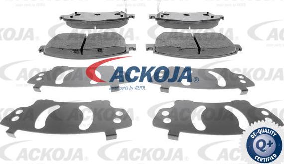 ACKOJAP A70-0056 - Тормозные колодки, дисковые, комплект autospares.lv