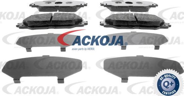 ACKOJAP A70-0029 - Тормозные колодки, дисковые, комплект autospares.lv