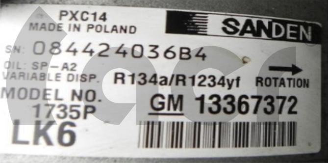 ACR 130253G - Компрессор кондиционера autospares.lv