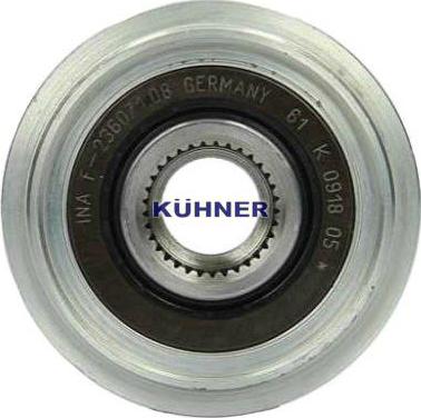 AD Kühner 885444M - Шкив генератора, муфта autospares.lv