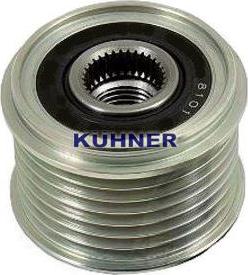 AD Kühner 885454 - Шкив генератора, муфта autospares.lv