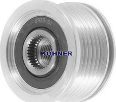 AD Kühner 885481 - Шкив генератора, муфта autospares.lv