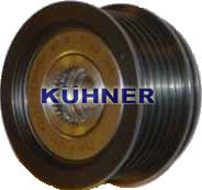 AD Kühner 885092M - Шкив генератора, муфта autospares.lv