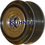 AD Kühner 885040 - Шкив генератора, муфта autospares.lv