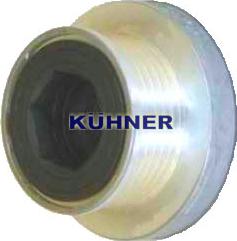 AD Kühner 885053M - Шкив генератора, муфта autospares.lv