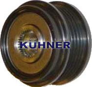 AD Kühner 885018 - Шкив генератора, муфта autospares.lv