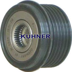 AD Kühner 885084M - Шкив генератора, муфта autospares.lv