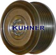 AD Kühner 885026 - Шкив генератора, муфта autospares.lv