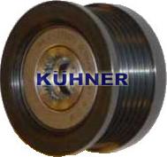 AD Kühner 885075 - Шкив генератора, муфта autospares.lv