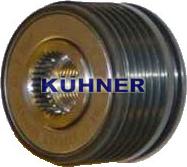 AD Kühner 885073M - Шкив генератора, муфта autospares.lv