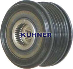 AD Kühner 885126 - Шкив генератора, муфта autospares.lv