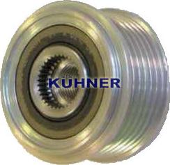 AD Kühner 885380 - Шкив генератора, муфта autospares.lv