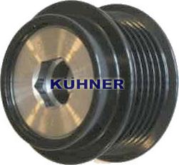 AD Kühner 885383 - Шкив генератора, муфта autospares.lv