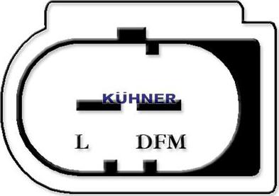 AD Kühner 301586RIB - Генератор autospares.lv