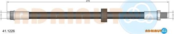 Adriauto 41.1226 - Тормозной шланг autospares.lv