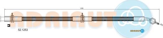 Adriauto 52.1253 - Тормозной шланг autospares.lv