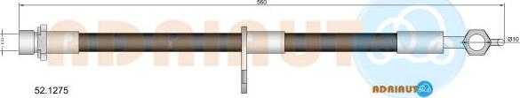 Adriauto 52.1275 - Тормозной шланг autospares.lv