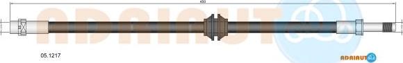 Adriauto 05.1217 - Тормозной шланг autospares.lv