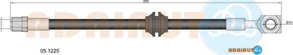 Adriauto 05.1225 - Тормозной шланг autospares.lv