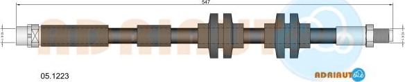 Adriauto 05.1223 - Тормозной шланг autospares.lv