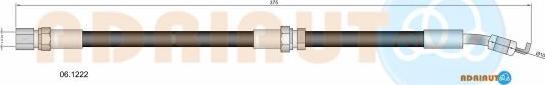 Adriauto 06.1222 - Тормозной шланг autospares.lv