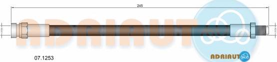 Adriauto 07.1253 - Тормозной шланг autospares.lv