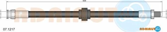 Adriauto 07.1217 - Тормозной шланг autospares.lv