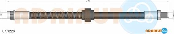 Adriauto 07.1228 - Тормозной шланг autospares.lv