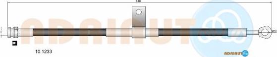 Adriauto 10.1233 - Тормозной шланг autospares.lv
