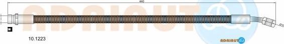 Adriauto 10.1223 - Тормозной шланг autospares.lv