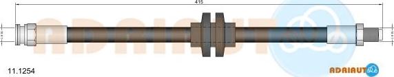 Adriauto 11.1254 - Тормозной шланг autospares.lv