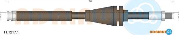 Adriauto 11.1217.1 - Тормозной шланг autospares.lv