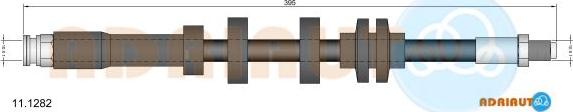 Adriauto 11.1282 - Тормозной шланг autospares.lv