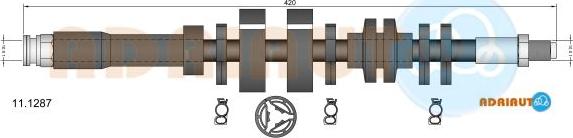Adriauto 11.1287 - Тормозной шланг autospares.lv