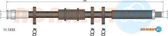Adriauto 11.1233 - Тормозной шланг autospares.lv